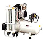 PC1 24 Liter (L) Tank Size Oil Free Compressor with Dryer