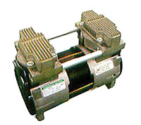 230 Alternating Current (AC) Voltage and 80 Liter Per Minute (L/min) Rated Airflow Air/Vacuum Motor Pump - 3