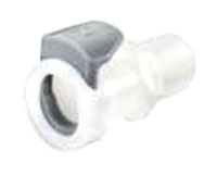 50AC Series 1/4 Inch (in) Thread Size Non-Valved and Valved In-Line Hose Barb Socket