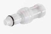 50AC Series 1/4 Inch (in) Outside Diameter (ID) Tube Size Non-Valved and Valved In-Line Push-In Plug