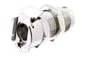20CB Series 1/8 Inch (in) Thread Size Non-Valved and Valved Panel Mount Female Thread Socket