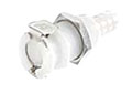 40AC Series 1/4 Inch (in) Inside Diameter (ID) Tube Size Non-Valved and Valved Panel Mount Hose Barb Socket